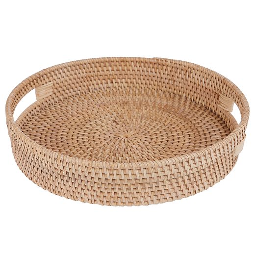 RONDA RATTAN TÁLCA 30CM
