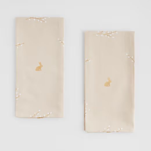 HOME & YOU KONYHARUHA SZETT 45X65CM NYUSZI NATÚR 2DB