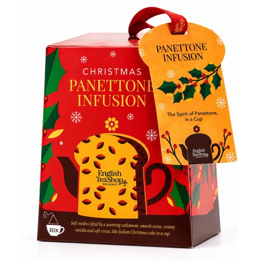 ENGLISH TEA SHOP PANETTONE BIO TEA 10 FILTER