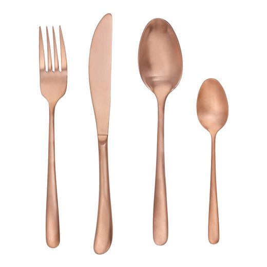 KINGS EVŐESZKÖZ SZETT, MATT ROZÉARANY