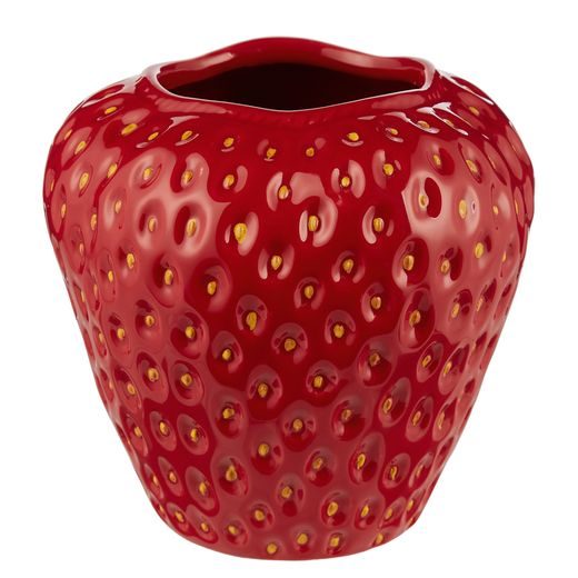 STRAWBERRY VÁZA, PIROS 26,5 CM