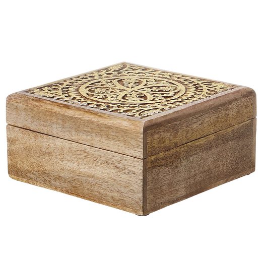 TREASURE FARAGOTT MANGÓFA DOBOZ, 17X17CM