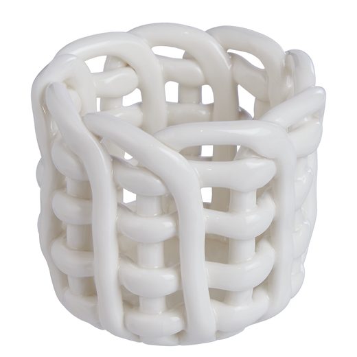 LITTLE CRAFT MÉCSESTARTÓ, FEHÉR