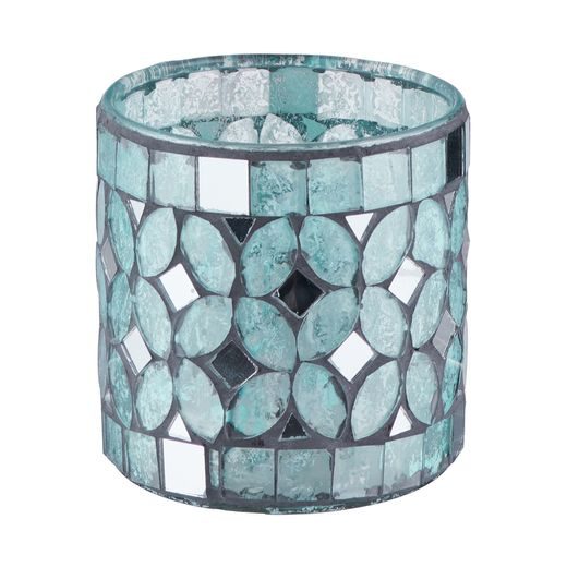 SHIMMER & SHINE MÉCSESTARTÓ, KÉK Ø 7CM