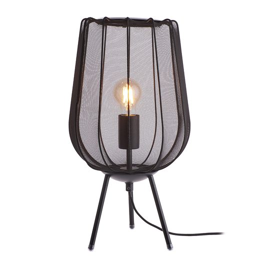 AMAL ASZTALI LÁMPA, FEKETE 45CM