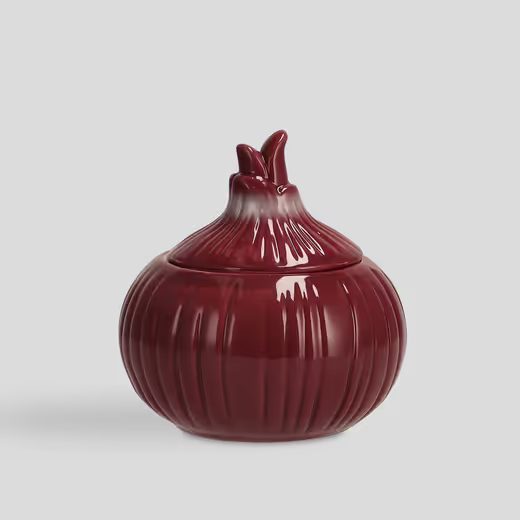 HOME & YOU KERÁMIA TÁROLÓDOBOZ, LILAHAGYMA 12CM