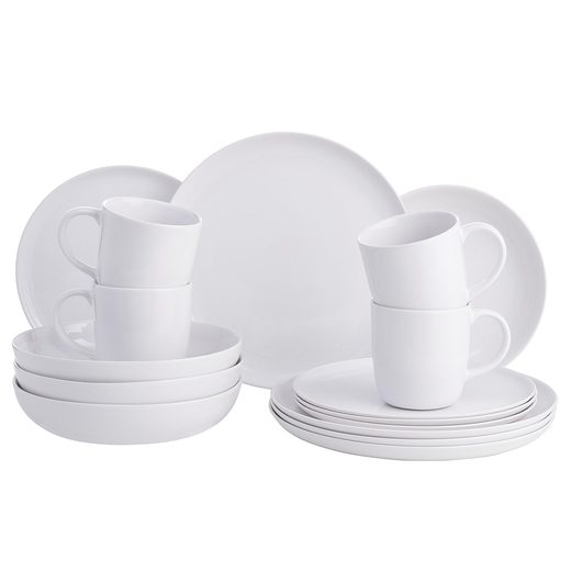 NATIVE 16 DB-OS ÉTKÉSZLET, FEHÉR