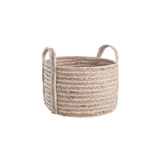 BURLAP KOSÁR Ø30CM