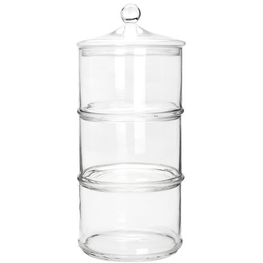 BEL ÉTAGE TARTÓ EDÉNY 3 RÉSZES ÜVEG 45.5CM