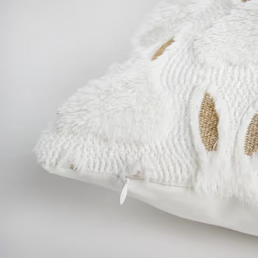 HOME & YOU PÁRNAHUZAT BÉZS 45X45CM , NYUSZIK