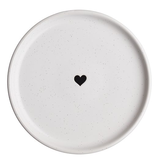 FOOD TALK TÁNYÉR, SZÍV Ø15CM