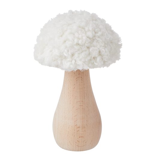 WOODY FOREST FA DEKORÁCIÓ PLÜSSEL, GOMBA 12 CM