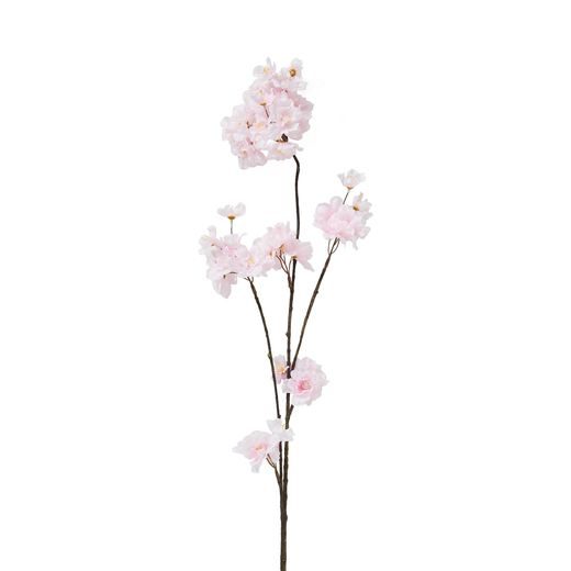 FLORISTA CSERESZNYEVIRÁG ÁG, RÓZSASZÍN 84 CM