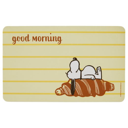 PEANUTS REGGELIZŐ DESZKA, GOOD MORNING