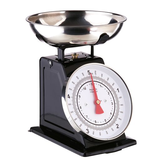 GIVE ME MORE KONYHAI MÉRLEG 5KG-IG, FEKETE