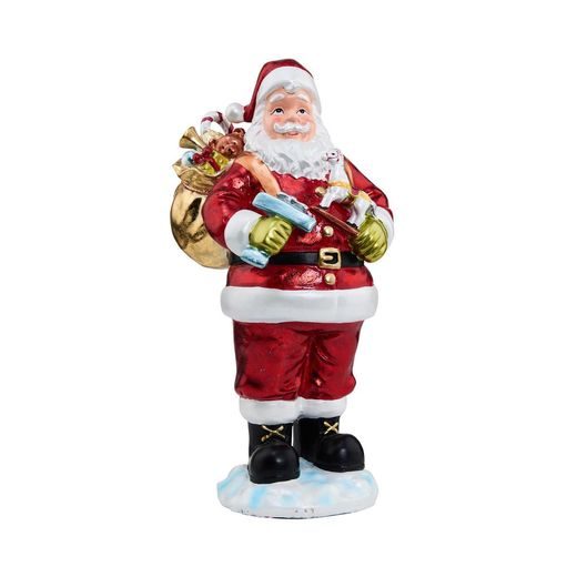 X-MAS PORCELÁN FIGURA, MIKULÁS