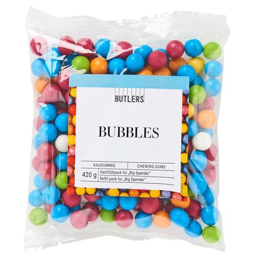 BUBBLES RÁGÓGUMI UTÁNTÖLTŐ 420G