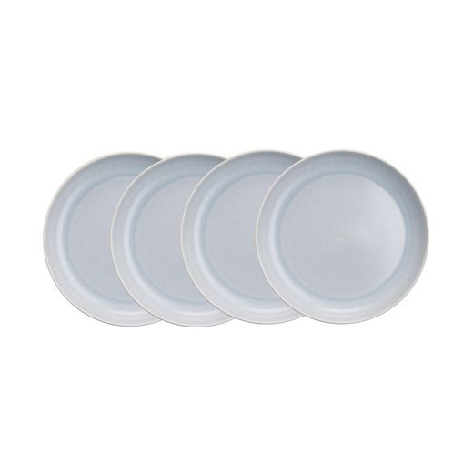 CASA NOVA MÉLYTÁNYÉR Ø22,5CM, 4 DB-OS KÉSZLET, VILÁGOSSZÜRKE