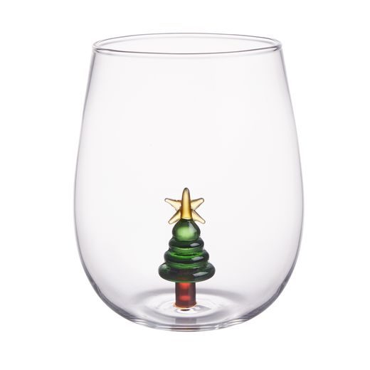MERRY & JOY POHÁR, KARÁCSONYFA 450 ML