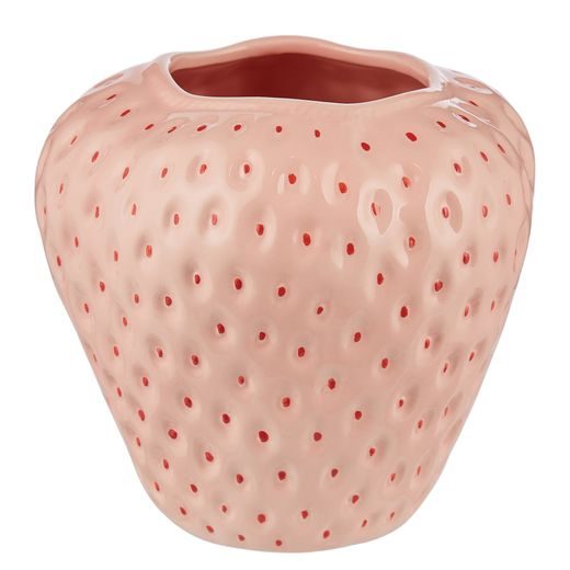 STRAWBERRY VÁZA, RÓZSASZÍN 16,4 CM