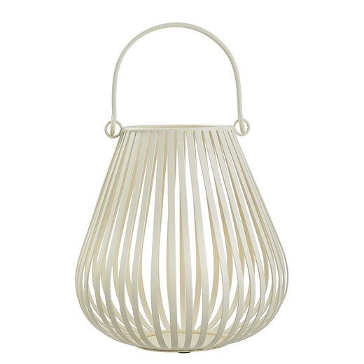 QUIETUDE LÁMPÁS FÉM 20 CM, BÉZS