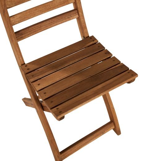 LODGE ÖSSZECSUKHATÓ SZÉK 2 DB, NATÚR