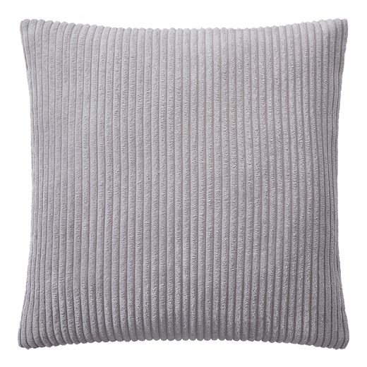 LORD OF CORD KORDMINTÁS PÁRNA, VILÁGOSSZÜRKE 50 X 50 CM