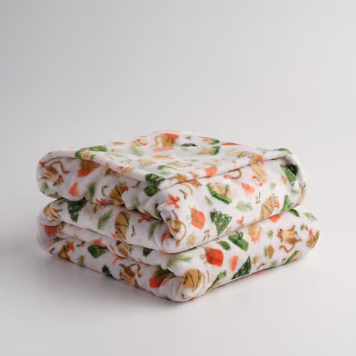 HOME & YOU TAKARÓ 150X200CM, KARÁCSONYI CICÁK