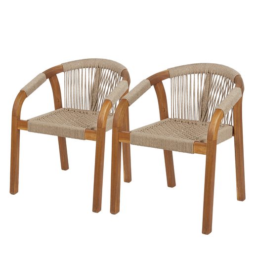 BAYONNE AKÁCFA SZÉK 2 DARABOS SZETT