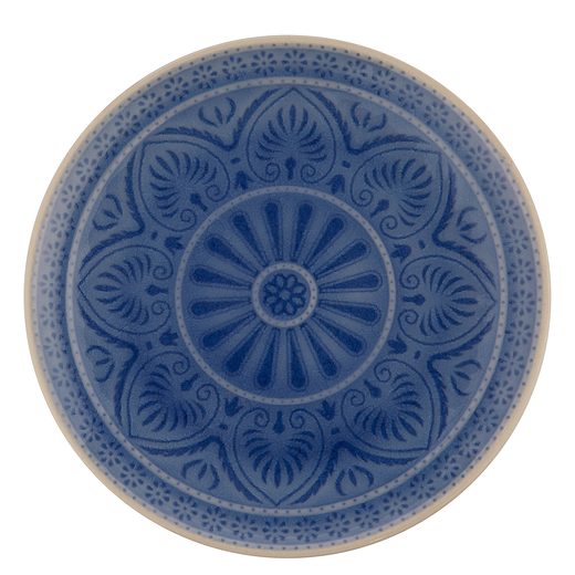 SUMATRA TÁNYÉR Ø 21CM, KÉK