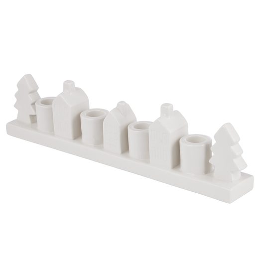 AMSTERDAM GYERTYATARTÓ 4 GYERTYÁNAK, 34 CM