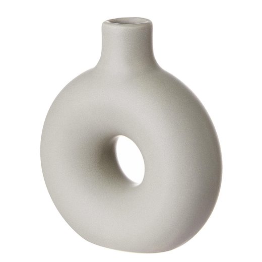 LOOPY MINI VÁZA, VILÁGOSSZÜRKE 11CM