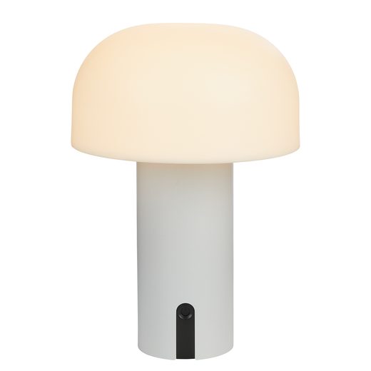 MUSHROOM VEZETÉK NÉLKÜLI KÜLTÉRI LÁMPA, FEHÉR