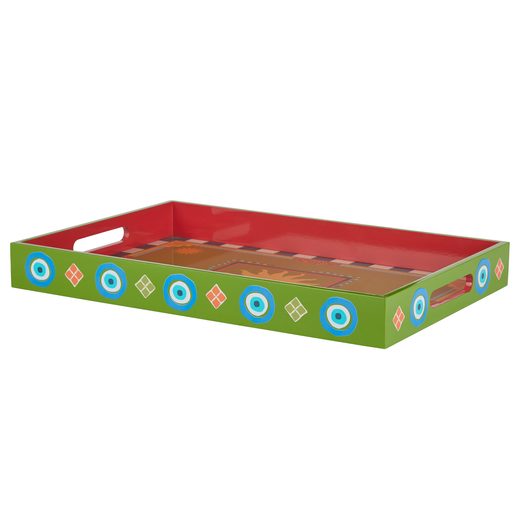 NAZAR TÁLCA 30X45CM , ZÖLD