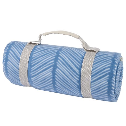 GET TOGETHER XXL PIKNIK TAKARÓ 200X200 CM, CSÍKOS KÉK-FEHÉR