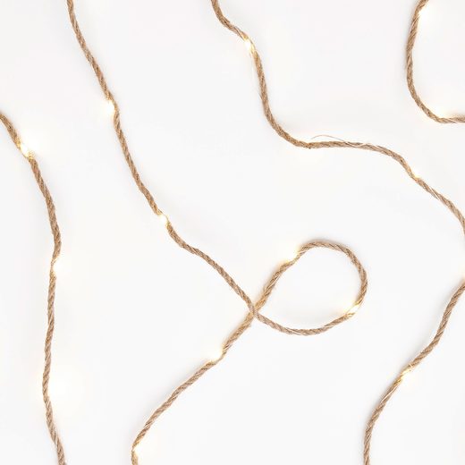 FARMHOUSE KÜLTÉRI ÉGŐSOR USB CSATLAKOZÓVAL, 100 ÉGŐVEL