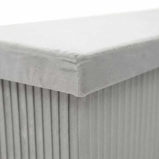 MALAGA ÖSSZEHAJTHATÓ TÁROLÓS PUFF 110 CM ,SZÜRKE