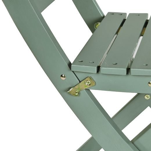 LODGE ÖSSZECSUKHATÓ SZÉK 2DB, ZSÁLYAZÖLD