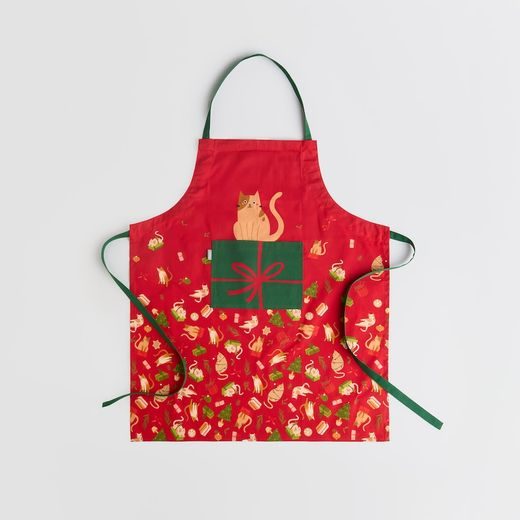 HOME & YOU KÖTÉNY 70X85CM, KARÁCSONYI CICÁK