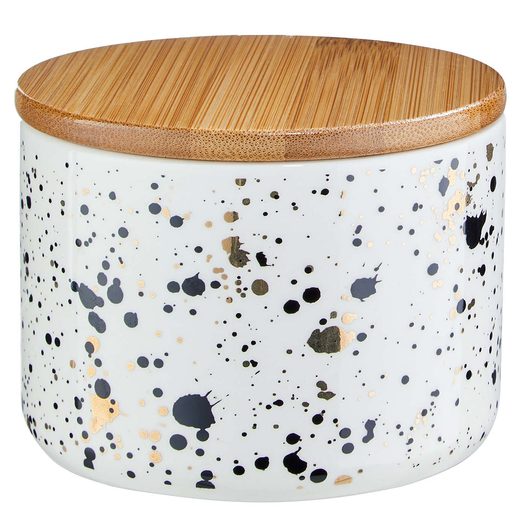 QUEEN IT TÁROLÓDOBOZ BAMBUSZ FEDÉLLEL 400 ML, FRÖCSKÖLT