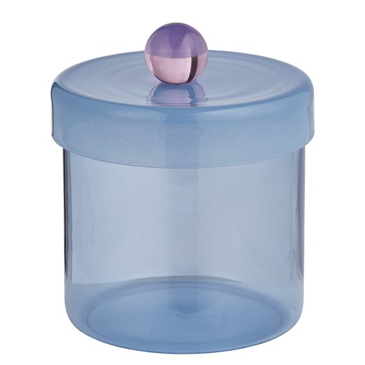 GLOBE ÜVEG TÁROLÓEDÉNY, KÉK