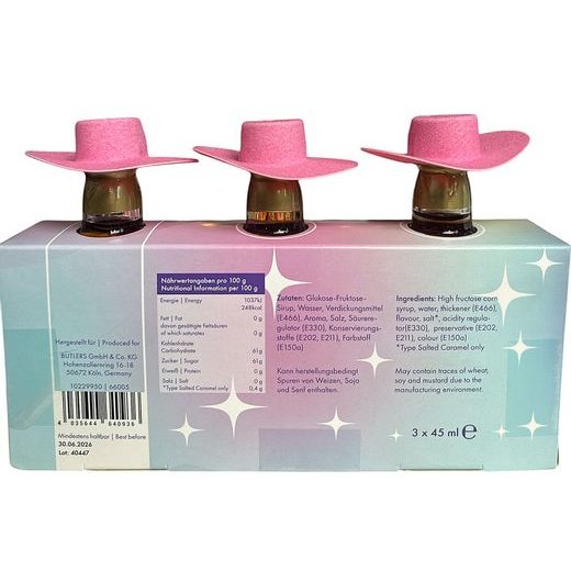 COWGIRL BREW SZIRUP VÁLOGATÁS, 3 X 45 ML