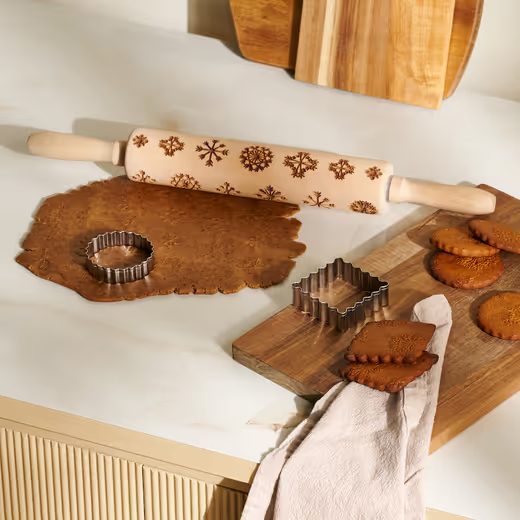 HOME & YOU SODRÓFA MINTÁVAL 43CM, HÓPEHELY