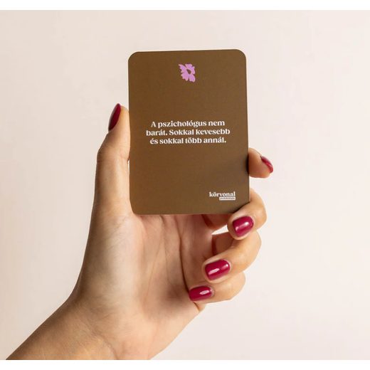 TERÁPIÁS BESZÉLGETÉSEK KÁRTYA