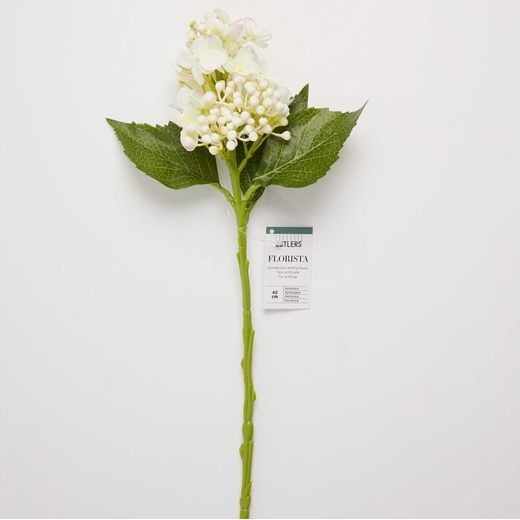 FLORISTA HORTENZIA, FEHÉR 40 CM