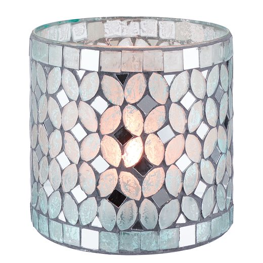 SHIMMMER & SHINE MÉCSESTARTÓ, KÉK Ø 10CM
