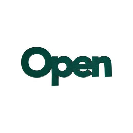 WORD ART FELIRAT "OPEN"