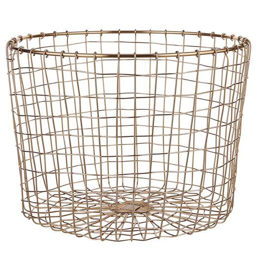 GRID FÉM KOSÁR, Ø 32 CM