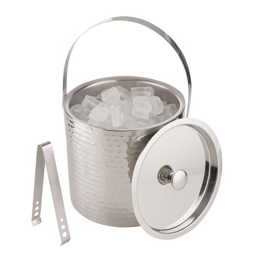 ON ICE JÉGKOCKATARTÓ CSIPESSZEL, EZÜST 21CM