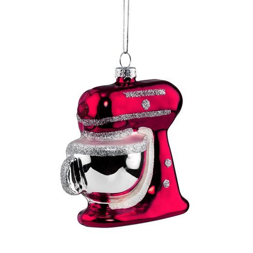 HANG ON ÜVEG KARÁCSONYFADÍSZ, KITCHEN AID KONYHAI ROBOTGÉP